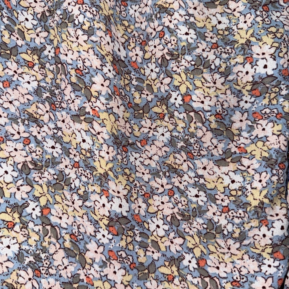 Floral Print Women's Top - Picture 4 of 5